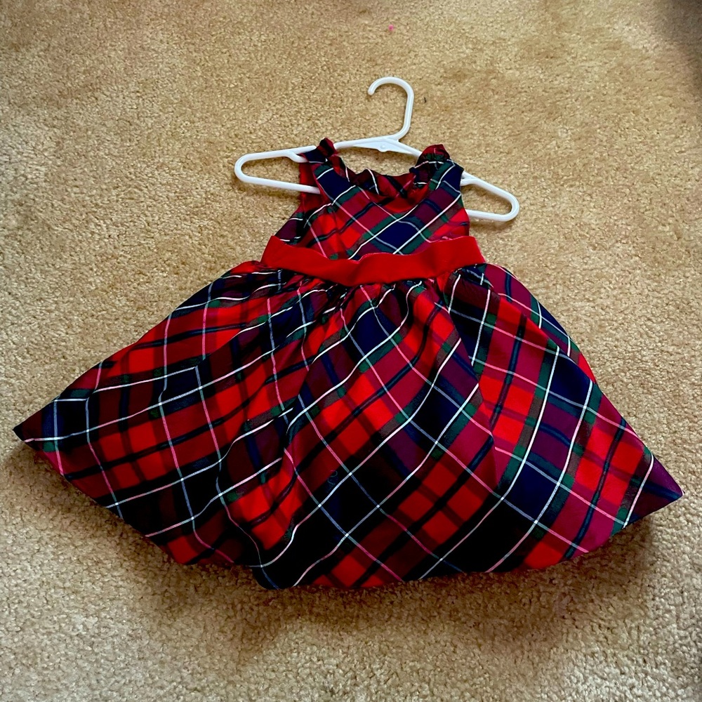 Janie and Jack Holiday dress - only worn once